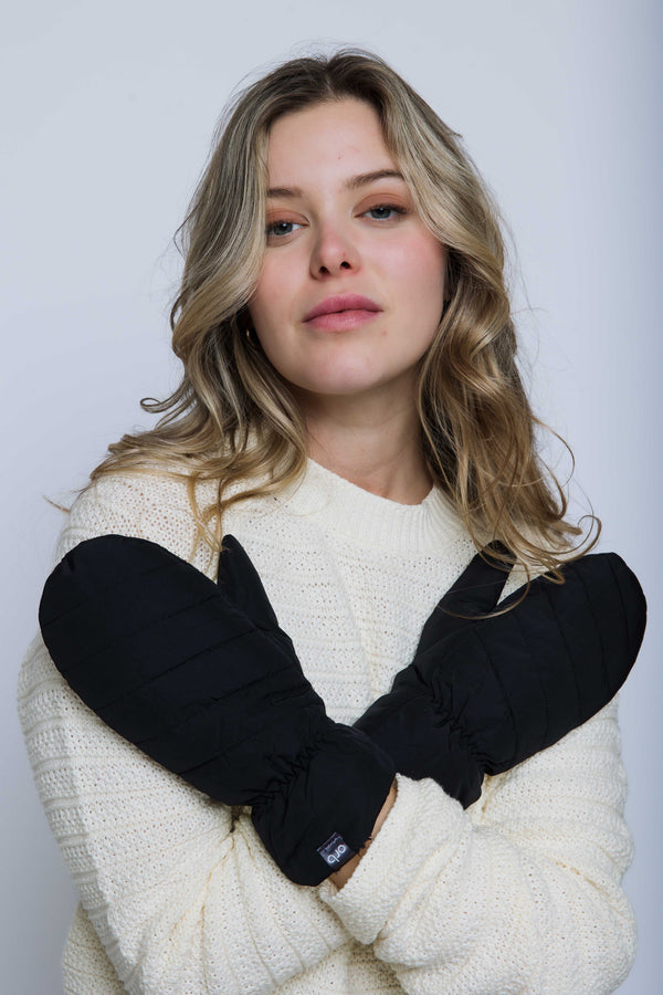 Let it Snow-Puffer Mitts